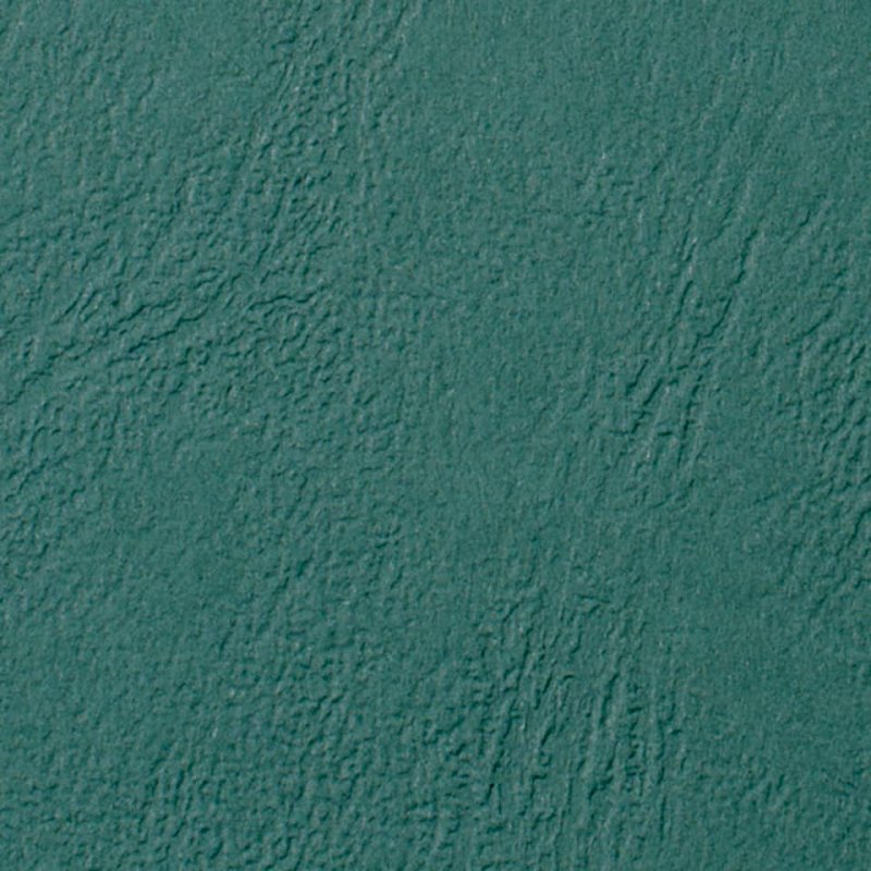 Copertine per rilegatura GBC Leathergrain in cartoncino goffrato A4 verde  scuro - conf. 100 pezzi - CE040045
