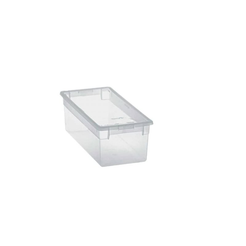 Contenitore multiuso TERRY Light Box S 7 lt. trasparente 17,8x39,6x13,2 cm  1001378