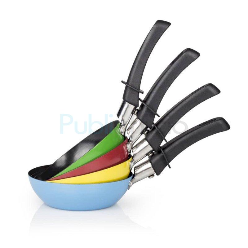 Tristar Set wok per party BP-2988 Include quattro padelle wok Utilizzabile anche per cucinare crepe 