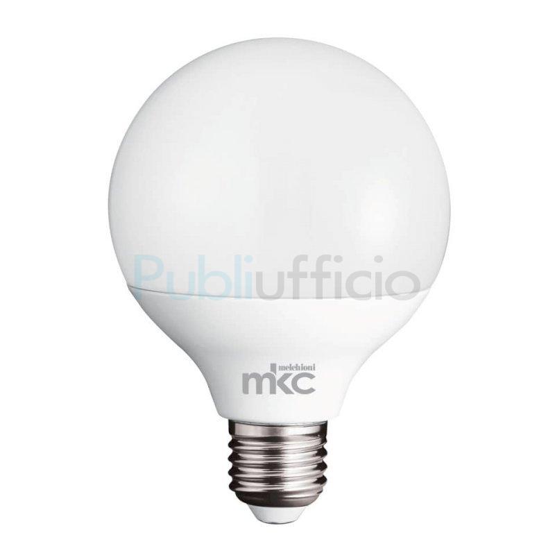 Lampadina MKC Globo LED E27 1210 lumen bianco naturale 499048043