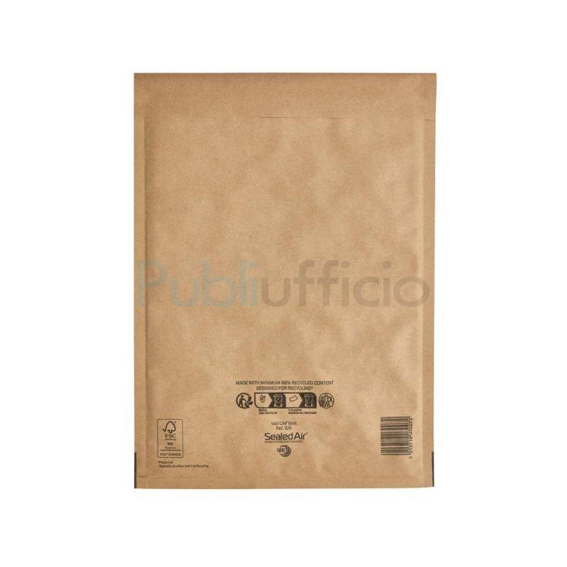 Buste imbottite Mail Lite® Gold G 24x33 cm Avana minipack 10 pz. -  103041283