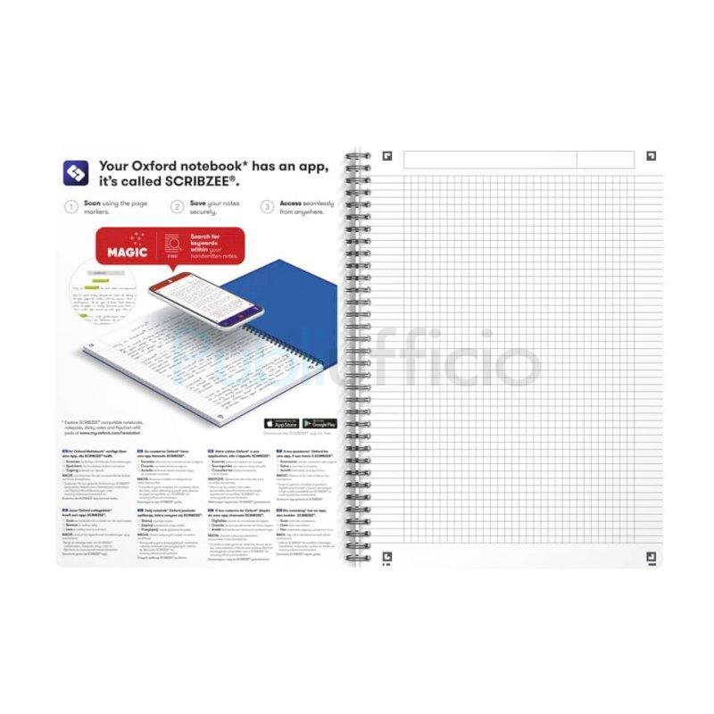 Quaderno spiralato OXFORD Maxi Office Urban Mix A4 assortiti