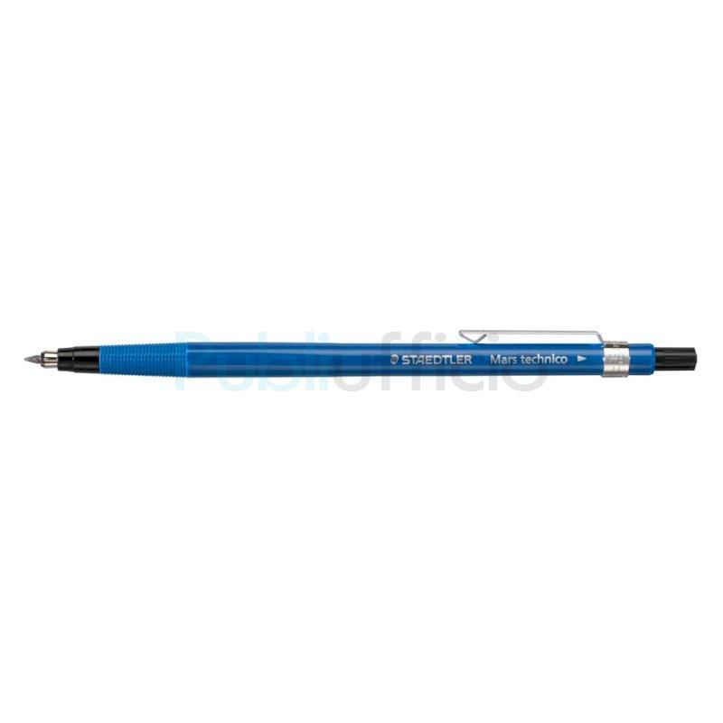 Staedtler 200-H Astuccio con 12 Mine Mars in Carbone, 2 mm, Nero