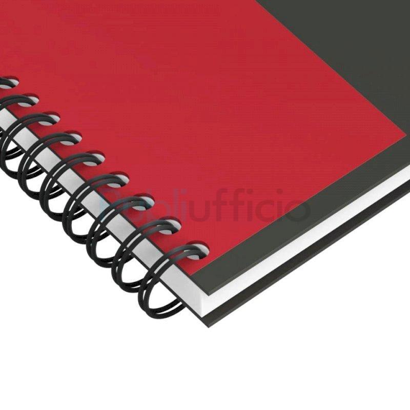 Quaderno spiralato OXFORD International Addressbook A5 grigio 100103165