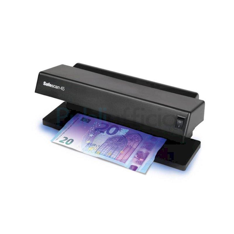 Rilevatore banconote false Safescan 45 nero 111-0293 - Lineacontabile