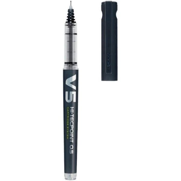 Moleskine x Kaweco, Penna Roller Ricaricabile in Plastica ABS, Nero