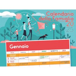 Calendario 2025 della famiglia formato 32x48 cm - conf. 5 pz - 25-CI124