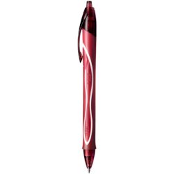 Penna gel a scatto BIC Gel-Ocity Quick Dry M 0,7 mm rosso 949874