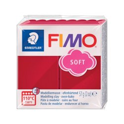 Pasta modellabile Staedtler FIMO® soft 57 g rosso ciliegia - 8020-26