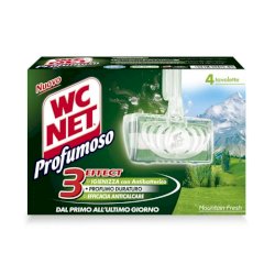 Tavolette WC Net Profumoso mountain fresh 4x34 grammi M74833