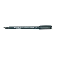 Penna a punta sintetica Staedtler Lumocolor permanent pen 318 F nero 318-9
