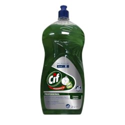 Detergente per stoviglie Cif Limone Professionale - verde - flacone 2 litri - 101104955