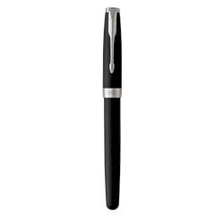 Penna roller Parker Sonnet punta F inchiostro nero Parker Matte Black CT 1931523