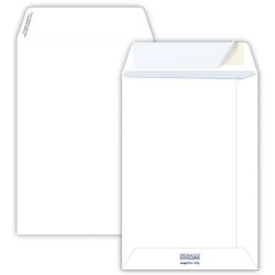 Buste a sacco Pigna Envelopes Competitor strip 80 g/m² 162x229 mm bianco Conf. da 20 buste - 0654555