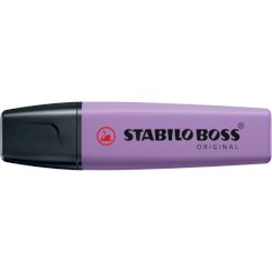 Evidenziatori Stabilo Boss Nature Colors Wildflowers Edition 2-5 mm  - conf. 10 pezzi - giglio viola - 70/162