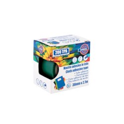 Nastro adesivo telato Eurocel formato 38 mm x 2,7 m - colore verde 016314314