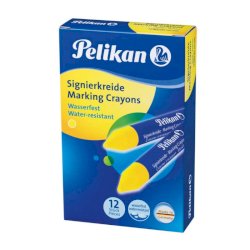 Pastello industriale Pelikan 762 giallo  conf. da 12 - 701045