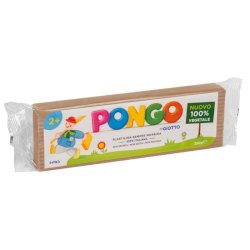 Panetto di plastilina vegetale modellabile 350 g Pongo beige F603517