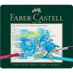 Matite acquerellabili Faber Castell Albrecht Dürer colori assortiti - conf. 24 pezzi - 117524