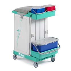 Carrello chiuso a 2 reparti Magic System - 80x58x115 cm TTS 600 professional MS600P0C0000