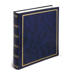 Album portafoto Lebez con copertina in Vinyl - 30 fogli in cartoncino - formato 30x33 cm - 0379-BL