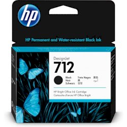 Cartuccia HP Ink 712 - 80 ml nero  3ED71A