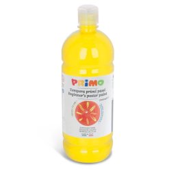 Tempera brillante in bottiglia in PET Primo Primi Passi 1000 ml giallo 204BR1000201