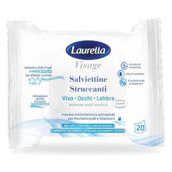 Salviettina umidificata struccante - Laurella conf. 20 pezzi  - 00500NW.1
