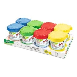 Bicchiere per pennelli con coperchio Lebez - conf. 8 pezzi - 80124