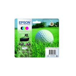 Cartucce inkjet alta capacità Pallina da golf 34XL Epson n+c+m+g Multipack - C13T34764010