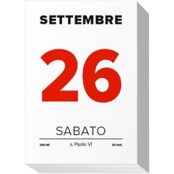 Blocco 2026 da muro comune formato 5,5x9 cm 26-BM207