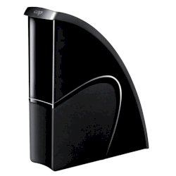 Portariviste CepPro Gloss CEP in polistirolo utilizzabile in formato orizzontale o verticale nero 1006740161