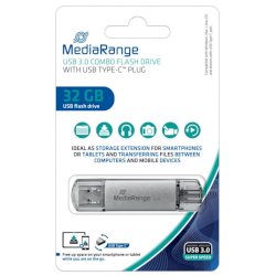 Chiavetta USB 3.0 Media Range con spina USB Type-C™ - 32 GB - argento MR936