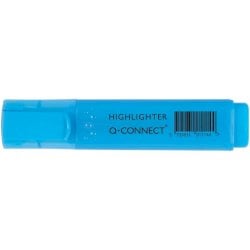 Evidenziatore Q-Connect 1,5-5 mm blu  KF01114