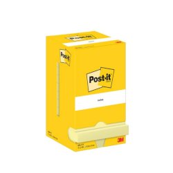 Foglietti riposizionabili Giallo Canary Post-it® Notes 76x76 mm - 12 blocchetti da 100 ff  - 7100290160