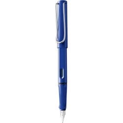 Penna Lamy Safari punta fine inchiostro blu Bluestilo - fusto blu 1210490