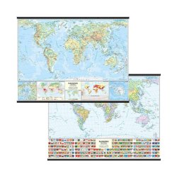 Carta murale Belletti Mondo  MS02PL