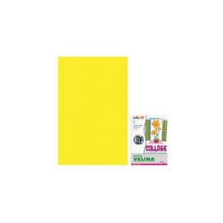 Carta velina 50x76 cm - busta 24 fogli - 20 g/m² Deco giallo 05311