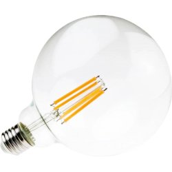 Lampadina LED a filamento globo 12W G125 E27 1521 lumen luce calda MKC 3000K 499048595