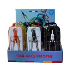 Espositore 12 balaustroni Eredi Crotti mod. 1000 - colori assortiti - 1000ESP