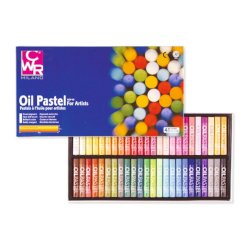 Pastelli ad olio tondi CWR 48 colori assortiti - MY/MOP48