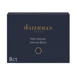 Cartucce inchiostro per Stilografica Waterman in conf. 8 pezzi Waterman inchiostro nero - S0110850