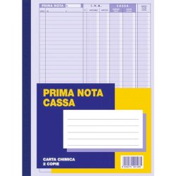 Album prima nota cassa O.C.L. 50x2 copie - blister da 3 blocchi - 216x305 mm 0131P