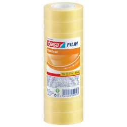 Nastro adesivo Tesafilm® standard trasparente 15 mm x 33 m - in conf. 10 - 57387-00001-01