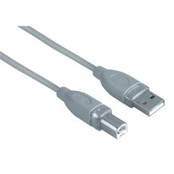 Cavo connessione HAMA USB A 2.0/USB B 2.0 1,8 m grigio 7200602