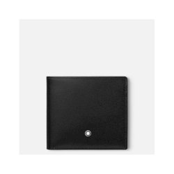 Portafoglio Montblanc Meisterstück - 8 scomparti - colore nero - MB7163