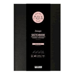 Blocco a libro Imago SKETCH Musa 200 pagine 105 g formato A3 MU124493