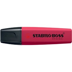 Evidenziatori Stabilo Boss Nature Colors Wildflowers Edition 2-5 mm  - conf. 10 pezzi - borgogna - 70/250