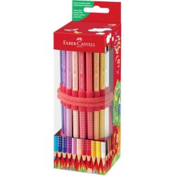 Rotolo matite colorate Faber Castell Colour Grip colori assortiti conf. 18 pezzi - 201541