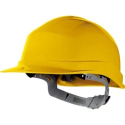 Elmetto da cantiere DELTA PLUS Zircon 1 polietilene giallo - ZIRC1JA